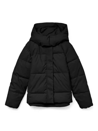 VERO MODA - VMGRETAKYLIE SHORT COATED JACKET NOOS black - Gr. - L