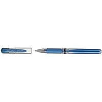 uni-ball Gelroller Gelschreiber SIGNO UM-153, (1-tlg), ergonomisch geformte, gummierte Griffzone