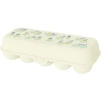 KOZIOL Eierkorb Eierbox Eggs To Go Bloomies blossom, Kunststoff