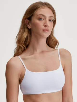 CALIDA - DAMEN Bustier weiss - Gr. - M