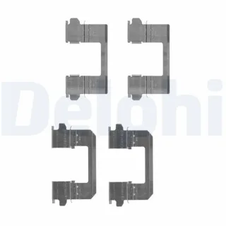 Delphi Zubeh?r f?r Bremsbel?ge vorne Nissan Qashqai X-Trail Renault Espace