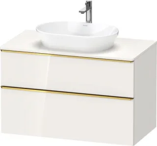 Duravit D-Neo Konsolenwaschtischunterbau wandhängend Weiß Hochglanz 1000x550x664 mm - DE496803422000 DE4968034220000