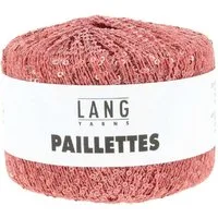 LANG YARNS PAILLETTES Häkelwolle, 112 m (25 Gramm), glänzendes Effektgarn mit Pailletten von Lang Yarns