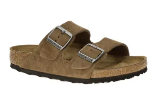 Birkenstock 1032678 Arizona BS in Braun Dark Tea mit anatomischem Kork-Latex-...