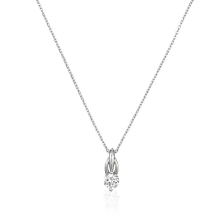 Orphelia Damen-Kette aus 925er Sterlingsilber mit Anhänger – Silber ZH-4763
