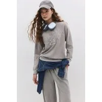 No Matter What Kapuzensweatshirt Sweatshirt mit Rundhalsausschnitt