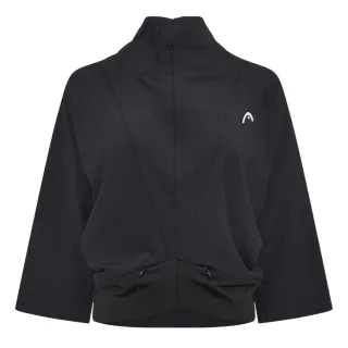 Head - Jacke für Damen, Mit Reißverschluss, 3/4 Ärmel (Schwarz)
