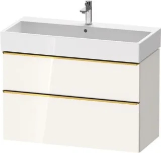 Duravit D-Neo Waschtischunterbau wandhängend Weiß Hochglanz 984x442x625 mm - DE4374034220000 DE4374034220000