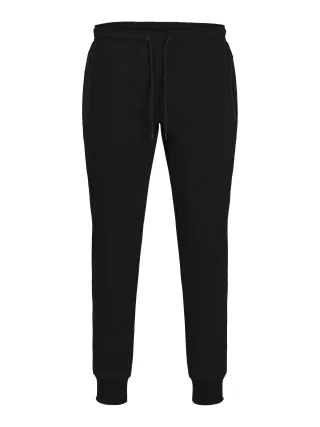 JACK&JONES - JPSTWILL FUSION SWEAT PANTS NOOS black - Gr. - XS