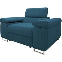 MIRJAN24 Sessel Torezio Cord, Einstellbare Kopfstützen, 134x102x70-90 cm