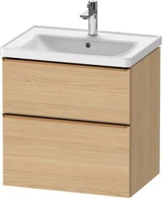 Duravit D-Neo Waschtischunterbau wandhängend Natur Eiche Matt 634x452x625 mm - DE4354004300000 DE4354004300000