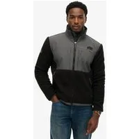 Superdry Parka POLAR FLEECE HYBRID TREKKER in toller Fleece Qualität
