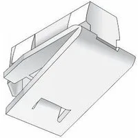 HINNO Feststeller hinno-stop HS01, Gardinen, Gardinenschienen, Vorhänge, Gardinenleisten, Innenlaufsysteme, Gardinenstangen, (10-St), HINNO Clic-Feststeller