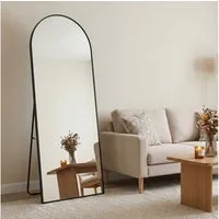 OTTO home Spiegel Standspiegel Addrik, wahlweise in 2 Größen 150x40cm oder 180x60cm (als Wandspiegel und Standspiegel einsetzbar, Rahmen aus Metall), Ganzkörperspiegel mit Sicherheitsglas, in verschiedenen Farben