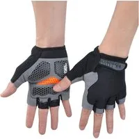 Sunicol Fahrradhandschuhe Outdoor Fingerlose Halbfinger Handschuhe, Herren Motorradhandschuhe (set) Radfahren, Crossfit, Krafttraining