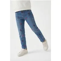 s.Oliver Junior Regular-fit-Jeans mit Print
