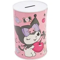 Hello Kitty Spardose Kuromi bedruckt aus Metall 15 × 10 × 10 cm
