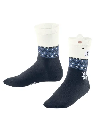 FALKE - FALKE Ice Bear Kinder space blue - Gr. - 28.5