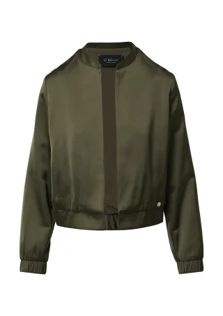 s.Oliver BLACK LABEL - Indoor-Jacke olive - Gr. - 34
