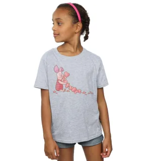 Disney - "Chain Of Hearts" T-Shirt für Mädchen (Grau)