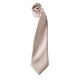 Premier Herrenkrawatte aus Satin (schmale Klinge) (natürlich)
