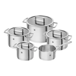 ZWILLING Vitality Kochtopfset 5-tlg, 18/10 Edelstahl