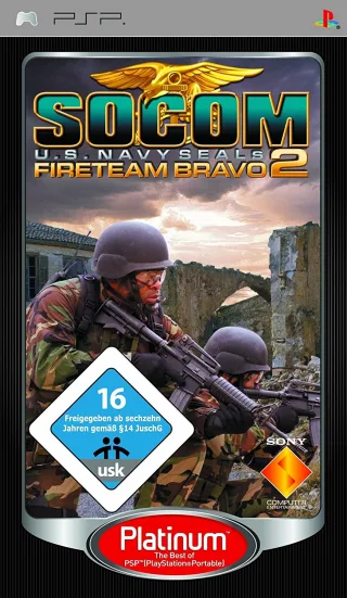 SOCOM U.S Navy Seals: Fireteam Bravo 2 - Platinum [Sony PSP]