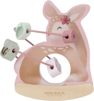 Little Dutch Wackeltier Hirsch in rosa - Fairy Garden