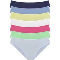 Vivance Jazz-Pants Slips (7er-Pack) in frischen und gedeckten Farben