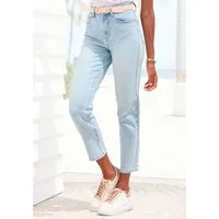 LASCANA Ankle-Jeans mit Stretchanteil, elastische Jeans in gerader Passform