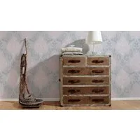 A.S. Création Vliestapete Memory, leicht strukturiert, Barock, gemustert, ornamental, Tapete Barock Tapeten Wohnzimmer Schlafzimmer Küche Flur Design Optik