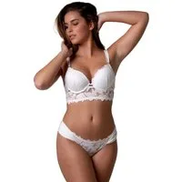After Eden Slip Morgan Florale Spitze, Riemchendetails, feminin, bequem, elastisch