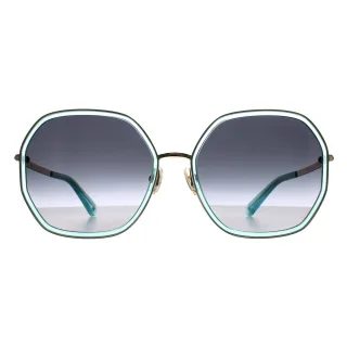 Kate Spade Square Womens Blau Gold Grau Gradient Nicola/G/S