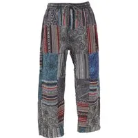 Guru-Shop Relaxhose Patchwork Yogahose, Goa Hose, Loose fit Hose -.. Hippie, Ethno Style, alternative Bekleidung