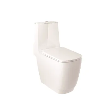 KLUDI RESA S Spiralflush-Stand-WC 68 cm, S-förmiger Abfluss Weiß glänzend 27WCB0243