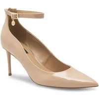 Nine West High Heels SJ1489 Beige High-Heel-Stiefel