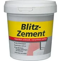 düfa Zement Blitzzement grau 1 kg Montagemörtel Mörtel Ideal für Verankerungen und Reparaturen