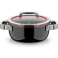 WMF Bratentopf Fusiontec Function Pro, Glas, Edelstahl (1-tlg), integrierte Siebfunktion, spülmaschinengeeignet, Made in Germany