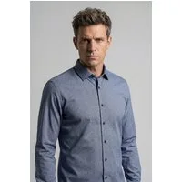 OLYMP Langarmhemd Luxor 24/Seven Businesshemd, Jersey, modern fit, New Kentkragen
