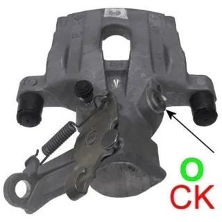 Hella Bremssattel hinten rechts 8AC355382-741 Cadillac Bls Opel Vectra Saab 9-3 9-3x