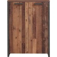 FORTE Kommode Clif, Aktenschrank im Industriestil, Breite 86 cm x Höhe 115 cm