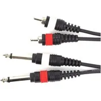 MUSIC STORE Audio-Kabel, Audiokabel, stereo, Cinch