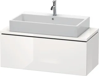 Duravit L-Cube Konsolenwaschtischunterbau wandhängend Weiß Hochglanz 1020x477x400 mm - LC580408585 LC580408585
