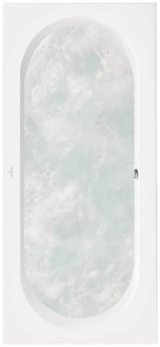 Villeroy & Boch Whirlpool O.novo, weiss, Hydropool Comfort, Technik Pos. 2, UHC190CAS2A2V01