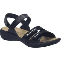 Josef Seibel Ibiza 86, schwarz Sandale