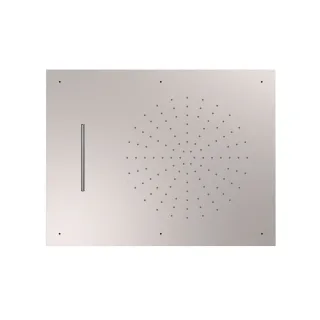 Tres Edelstahl Kopfbrause für Deckenmontage , 29997001AC 29997001AC