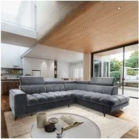Masseno Ecksofa MORIVA mit Schlaffunktion L-Form, Sofa mit Bettkasten