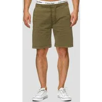 Indicode Chinoshorts Herren Kelowna Chino Shorts Herrenshorts mit elastischem Bund und Kordelzug