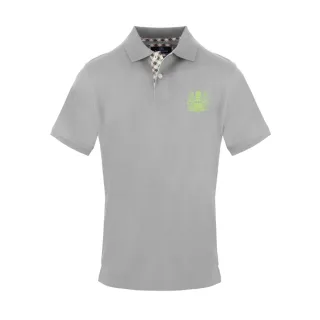 Aquascutum - Poloshirt für Herren, Baumwolle (Grau)