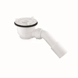 Kludi Ablaufgarnitur Tasso 90Rohbau-Set neutral 2109100-00